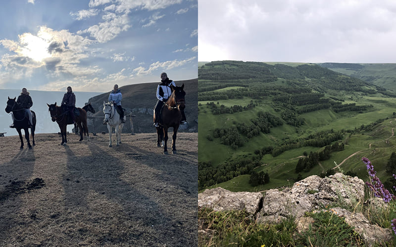 Конная прогулка